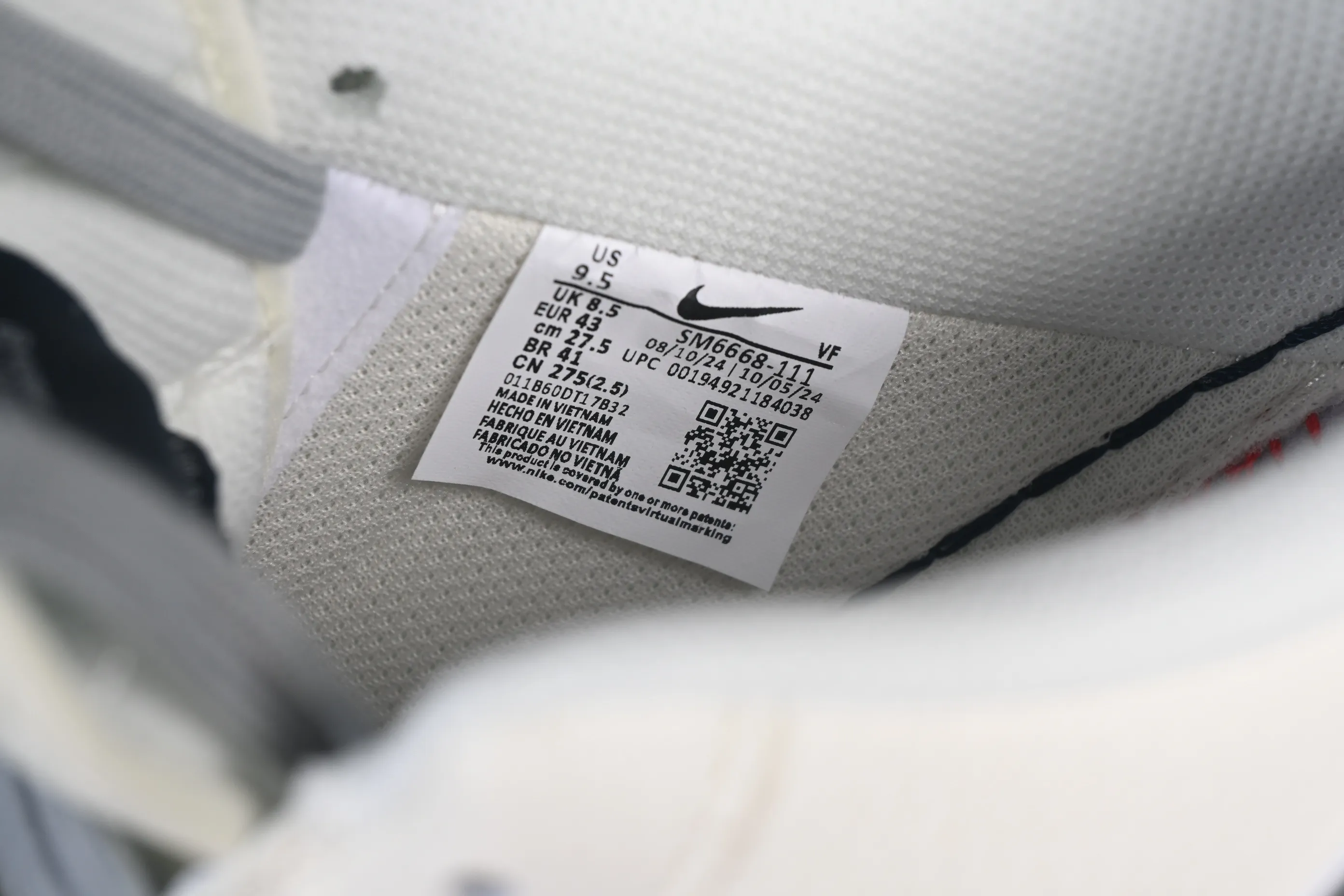 All categories Nk Air Force 1 Air Force series Nk Air Force 1 Low Air Force low top Nike Air Force 1'07 Low BaPe co-branded beige gray blue Air Force 1 low top casual sneakers SM6668-111